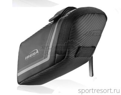 Велосумка под седло IBERA IB-SB16 (M) black/gray IB-SB16M GR