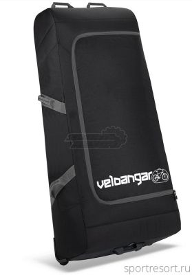 Чехол кофр с колёсами Veloangar №7 Черный с серыми элементами Veloangar №7