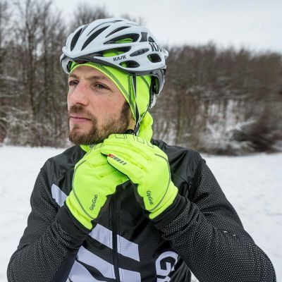Велоперчатки GripGrab Windster Hi-Vis Fluo Yellow (теплые) XL (11) 1030
