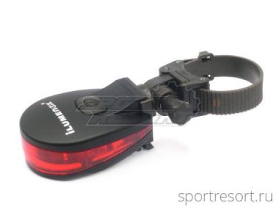 Велофонарь задний iLumenox SS-L322R (черн) SS-L322R CROCOLITE BLK