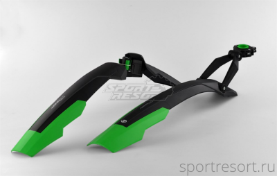 Крылья Simpla ADHD SDL 27.5/29 Black/Green S28.6