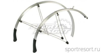 Крылья SKS Longboard 35mm (28") Silver 11067