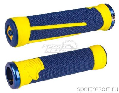 Грипсы ODI AG-2 Aaron Gwin V2.1 Yellow/Blue