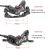 Комплект дисковых тормозов Meroca 4-Piston Disc Brake Set черные