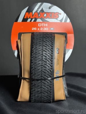 Покрышка Maxxis DTH 26x2.3 EXO/TANWALL Folding