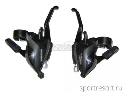 Ручки Dual Control Shimano Non-Series ST-EF50 (3х8ск, черные)
