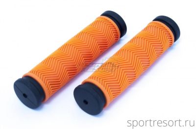 Грипсы CLARKS С127 130mm оранжево-черные