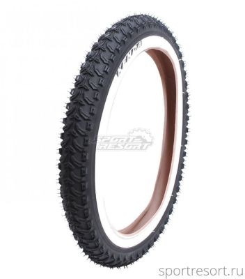 Покрышка Kenda K-846 16x2.1 White wall