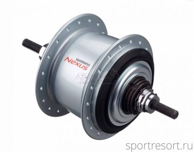 Втулка планетарная Shimano Nexus C6011-8R (32H, 8 ск., под роллерный тормоз, серебро)