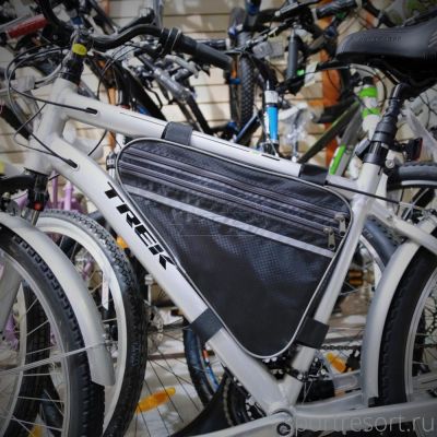 Велосумка под раму Veloangar L (8л) Черный ромб R8-11
