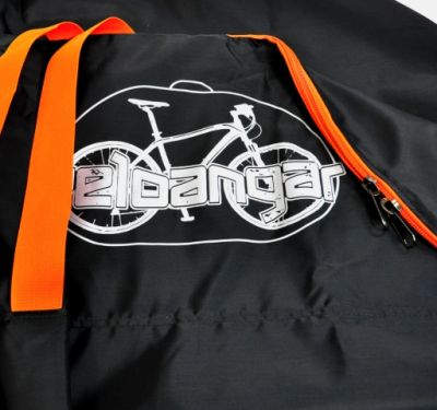 Чехол для велосипеда Veloangar №22 Черный с красными элементами V22-black-red