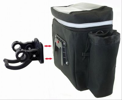 Велосумка на руль M-Wave UTRECHT TRAVEL BAG Black/Red 122813