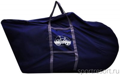 Чехол для велосипеда Veloangar №2 Синий с серыми элементами v2-blue-grey