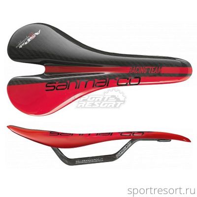 Седло Selle San Marco Aspide Superleggera Racing Team Carbon Black/Red