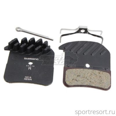 Тормозные колодки Shimano H01A Resin Pads с радиатором