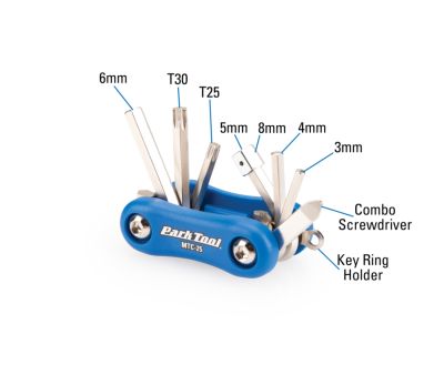 Набор инструментов Park Tool MTC-25 Multi-Tool PTLMTC-25