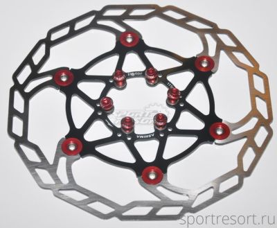 Тормозной диск Ashima ARF-3 Flo-Tor 180 mm Black