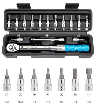 Динамометрический ключ Toopre (2-24Nm) TOL-888