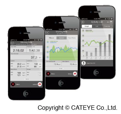 Велокомпьютер CatEye CC-RD500B STRADA SMART (без датчиков) CC-RD500B
