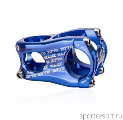 Вынос ZTTO Enduro MTB (1-1/8, 31.8, 50mm, 0°) blue