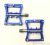 Педали RideRover K-239 Blue