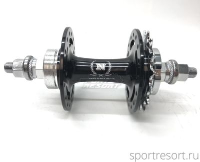 Втулка задняя Novatec A166SBT (32H, гайки) Black