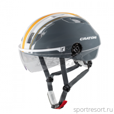 Велошлем Cratoni Evolution light Anthracite-Orange Glossy M-L (57-61 cm) 111302A2