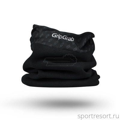 Универсальная повязка GripGrab Thermal Fleece Neck Warmer Black 5027