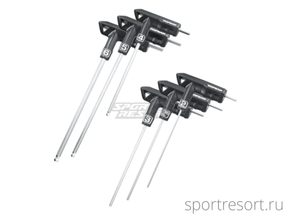 Набор шестигранников TOPEAK T-HANDLE DUOHEX WRENCH SET TPS-SP01
