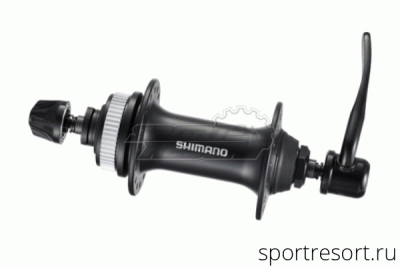 Втулка передняя Shimano HB-RM66 (36H, C.Lock, черная)