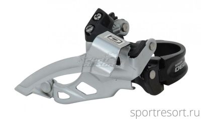 Переключатель передний Shimano Deore FD-M615 (2х10ск, 66-69°) без упак.