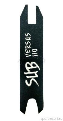 Шкурка для деки трюкового самоката SUB VERSUS черная