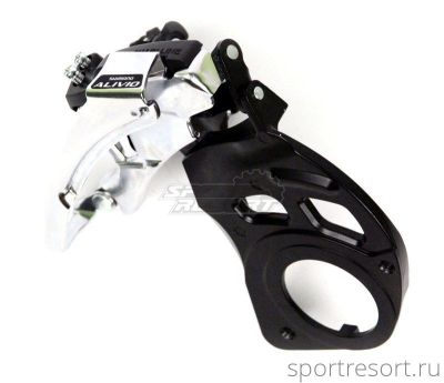 Переключатель передний Shimano Alivio FD-M410-E (3х8/9ск, 63-66°, на каретку)