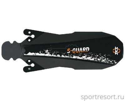 Крыло-щиток SKS S-GUARD black graphics 11392