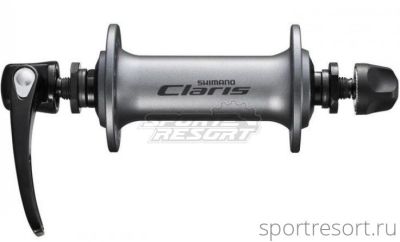 Втулка передняя Shimano Claris HB-2400 (32H, серебро)