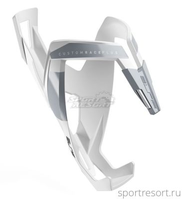 Флягодержатель Elite Custom Race Plus (белый soft touch) EL0140613