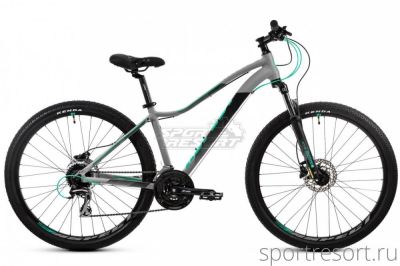 Велосипед Aspect Alma HD 27.5" (2021) 16" серый Alma-HD-27.5-2021-16" grey-green