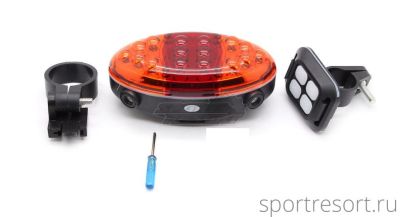 Велофонарь задний Lazer Tail Light 3 в 1 (стоп-сигнал/повортники) PRO-L073