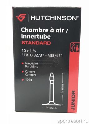 Велокамера Hutchinson 20х1-3/8 A/V Junior