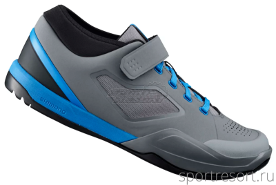 Велоботинки Shimano SH-AM701 серый/голубой размер 42 ESHAM7PC420SG00