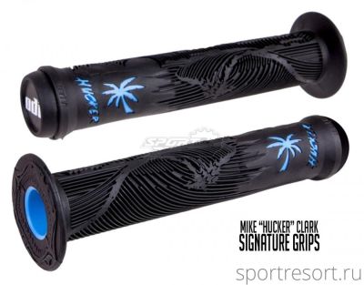 Грипсы ODI Hucker Signature Ed. Black/Blue