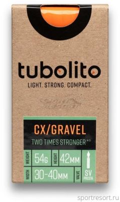 Велокамера Tubolito Tubo CX/Gravel 28 700Cx30-40 F/V-42 mm
