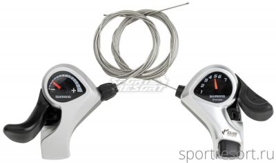 Шифтеры Shimano Tourney SL-TX50 (3x7ск, Frict)