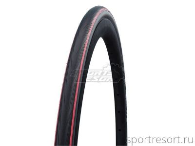 Покрышка Schwalbe LUGANO II 700x25C K-Guard HS471 Black/Red