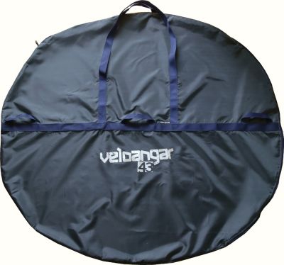 Чехол для складного велосипеда Veloangar №43 (26-28) Черный с красными элементами V43-black-red