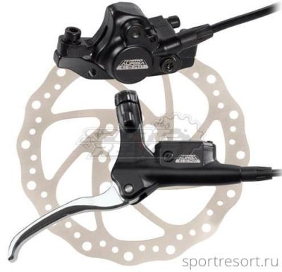 Тормоз дисковый Tektro Auriga Comp передний (диск 160) Black