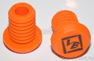 Грипстопы Velo VLP-87 Orange (пара)