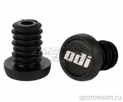 Грипстопы ODI End Plug Black (пара)