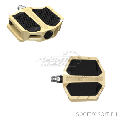 Педали Shimano PD-EF205 Urban Flat Pedals Gold