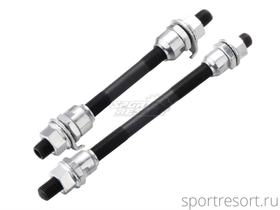 Ось для втулки задняя KENLI 3/8" x 130 x 165 мм (под гайки)